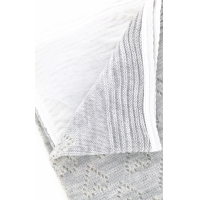 Плед "Мишка" серый